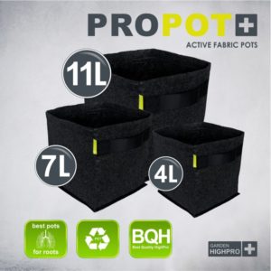 PROPOT 4 litres noir - Garden HighPro