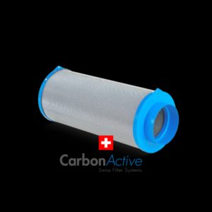 CarbonActive Filtre Granulat, 500m³/h, Ø125mm