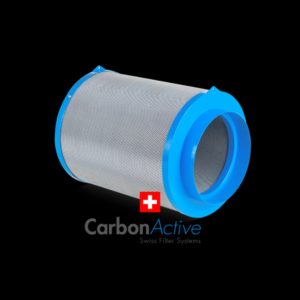 CarbonActive Filtre Granulat, 650m³/h, Ø200mm