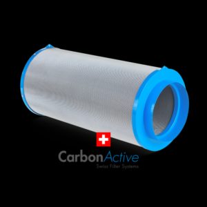 CarbonActive Filtre Granulat, 1000m³/h, Ø200mm