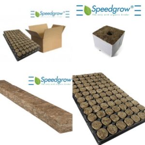 Speedgrow basic, 126 tampons, carton x11 plateaux