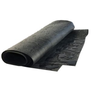 Bâche plastique noir, 4x1m, 500 Micron