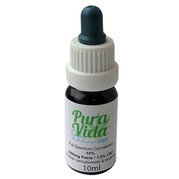 Pura Vida Huile de CBD 10% 10ml