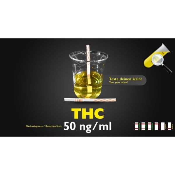 Bandelette de test d'urine THC 50ng/ml